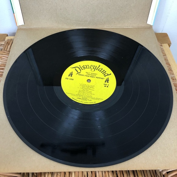 Vintage 1964 Walt Disney: 10 Songs From Mary Poppins Vinyl - Picture 9 of 10
